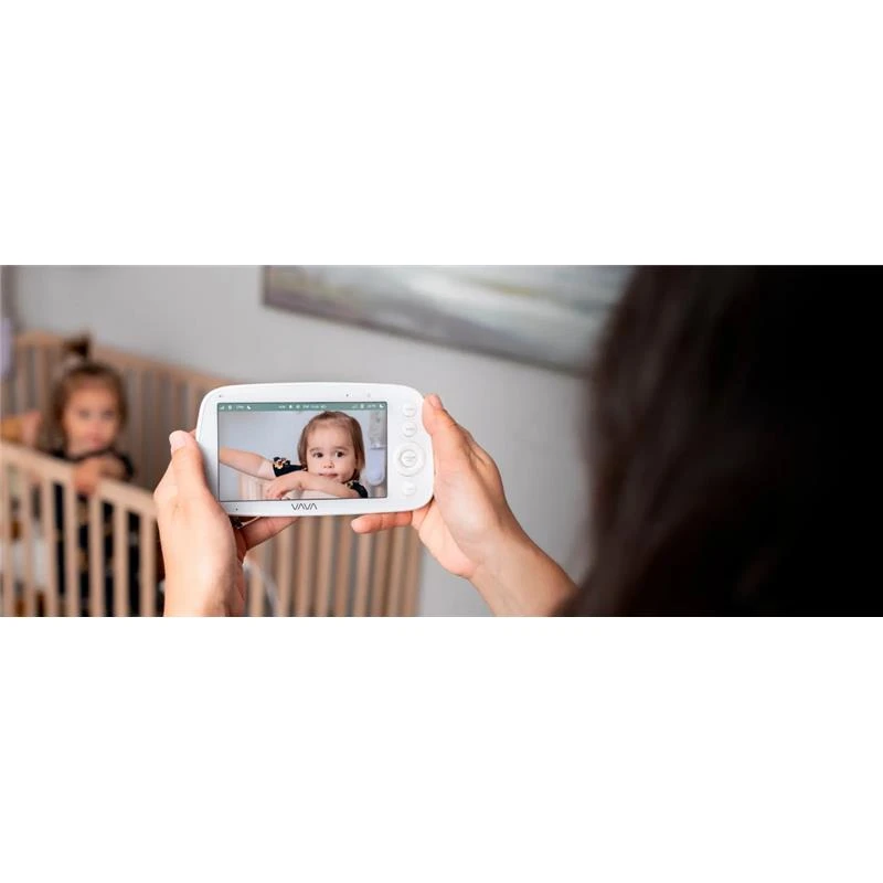 Vava - Baby Monitor Single 5/720P Bbm, White 3 Vava - Baby Monitor Single 5/720P Bbm, White - Image 3