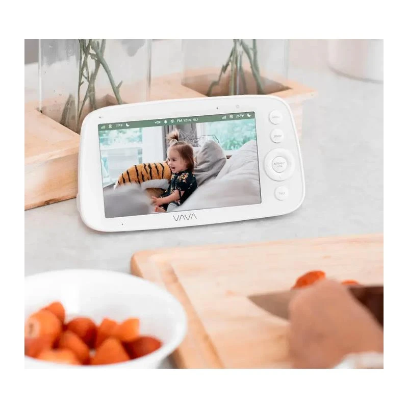 Vava - Baby Monitor Single 5/720P Bbm, White 4 Vava - Baby Monitor Single 5/720P Bbm, White - Image 4