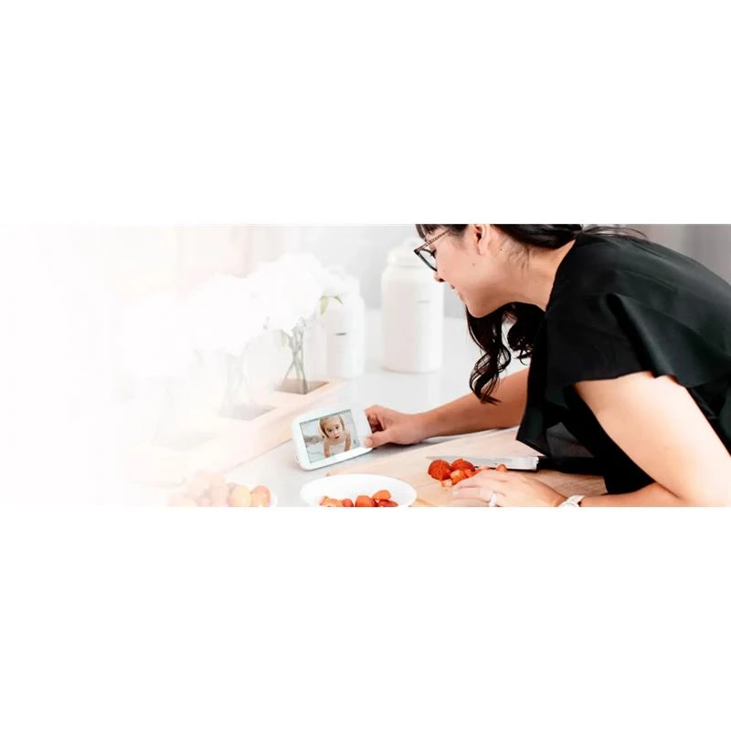 Vava - Baby Monitor Single 5/720P Bbm, White 6 Vava - Baby Monitor Single 5/720P Bbm, White - Image 6