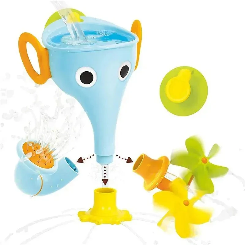Yookidoo - FunElefun Fill 'N' Sprinkle Bath Toy, Blue 1 Yookidoo - FunElefun Fill 'N' Sprinkle Bath Toy, Blue