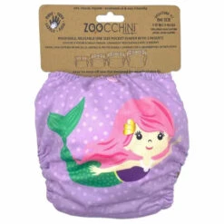 Zoocchini - Cloth Diaper Mermaid With 2Pk Insert One Size