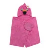 Zoocchini - Kids Hooded Towel, Flamingo